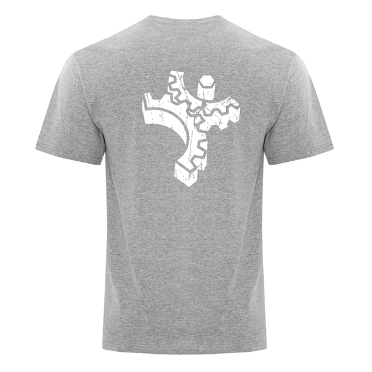 T-SHIRT MANCHES COURTES GRIS SPORT - CFMVL