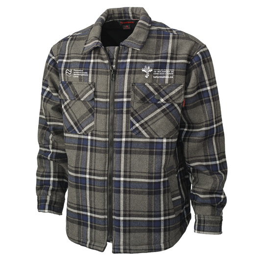 CHEMISE EN FLANELLE DOUBLÉE DE SHERPA